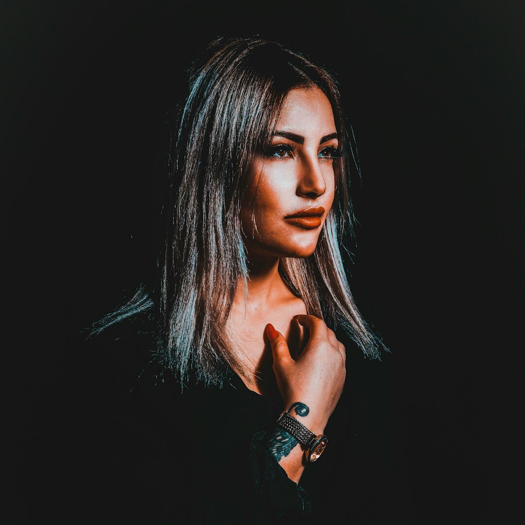 Professional portrait of a woman, creative director